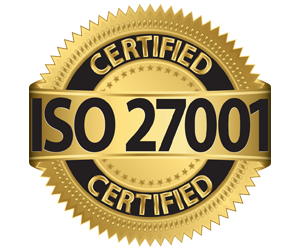 ISO 27001 certified icon