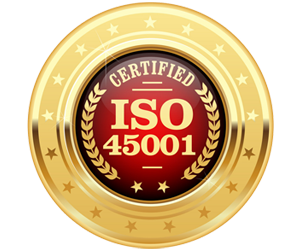 ISO 45001 certified icon